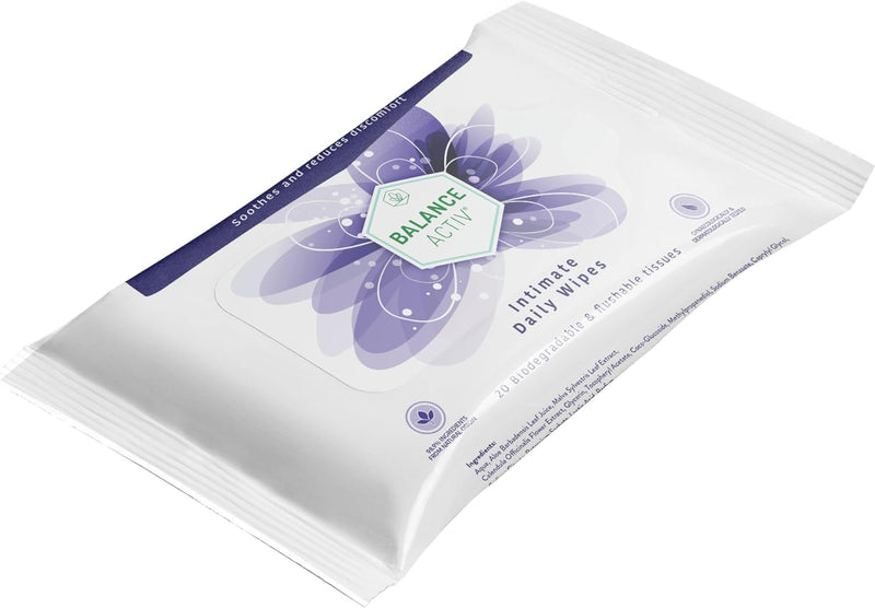 Balance Activ Intimate Wipes 20 Pack