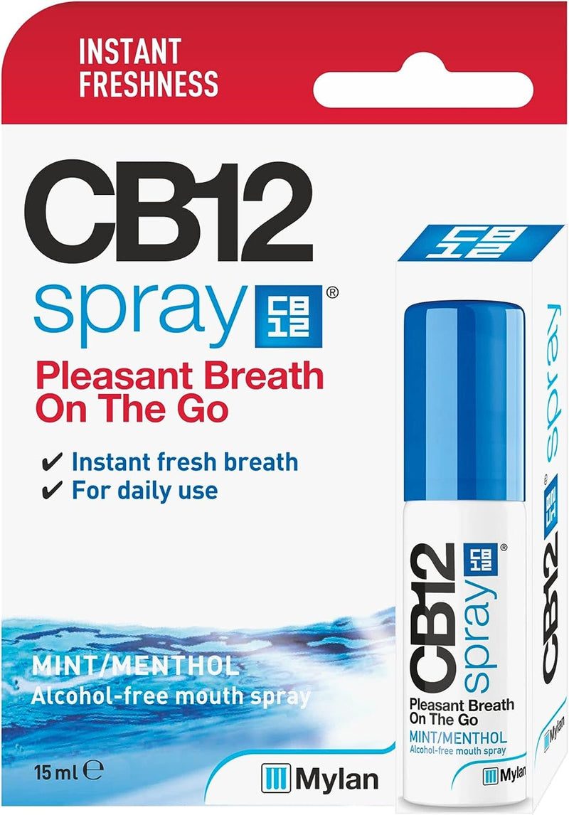 CB12 Instant Fresh Breath Spray Mint 15ML