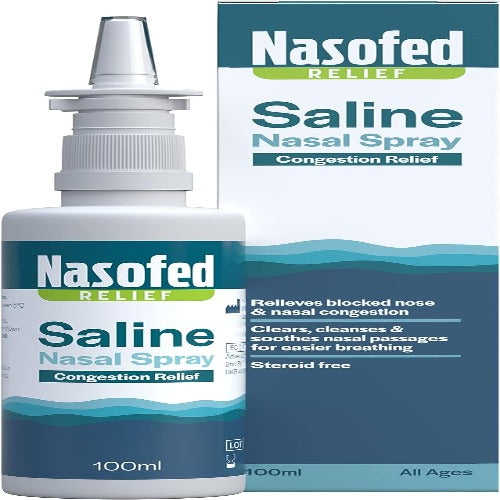 Nasofed Saline Nasal Spray 100ml – pharmacysaver