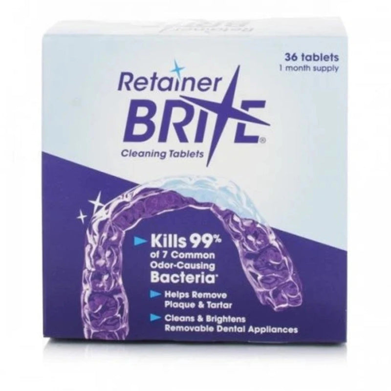 Retainer Brite Cleaning Tablets  36 Tablets