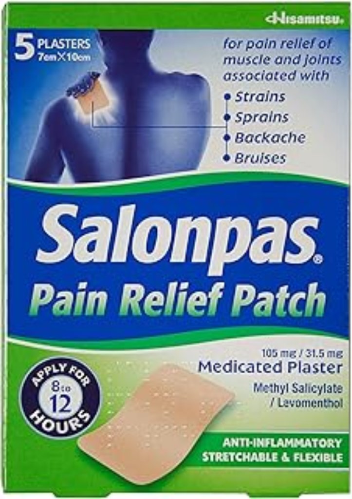 Salonpas Pain Relief 5 Patches