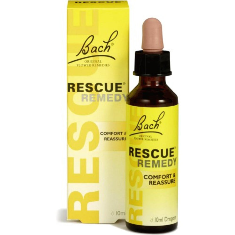 Bach Rescue Remedy Natural Stress Relief Drops Dropper 10ml