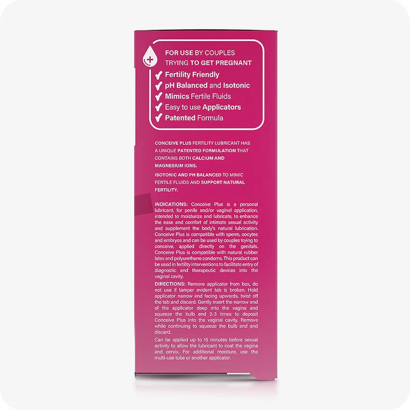 Conceive Plus Fertility Lubricant 8x 4g Pre-Filled Applicators