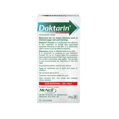 Daktarin Powder 20g