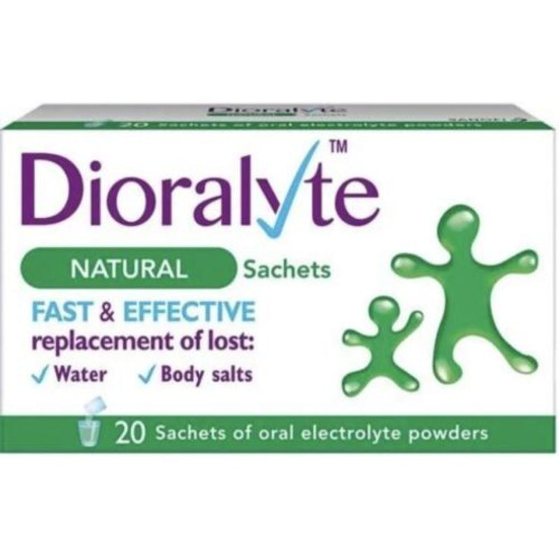 Dioralyte Natural - 20 Sachets