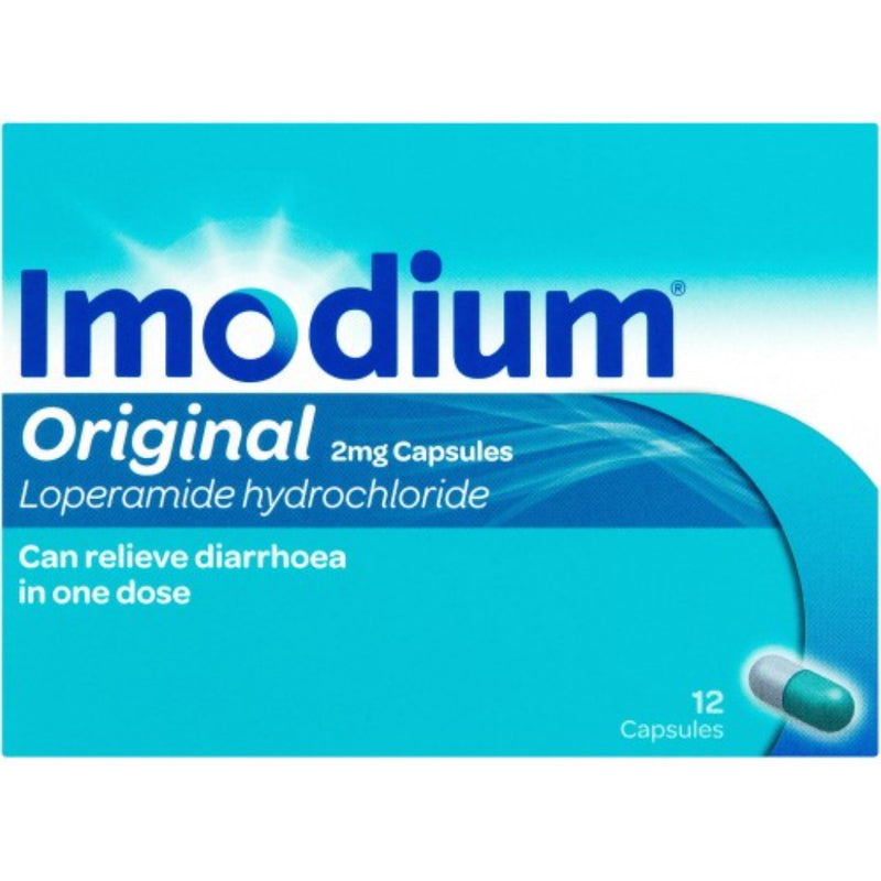 Imodium Original 2mg  12 Capsules