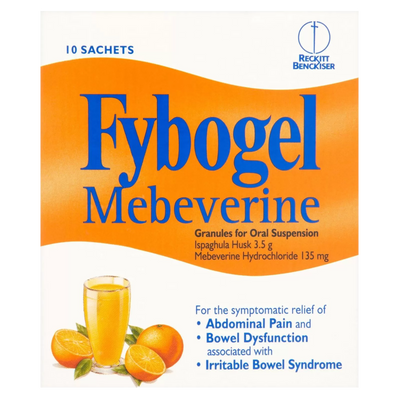 Fybogel Mebeverine 10 Sachets