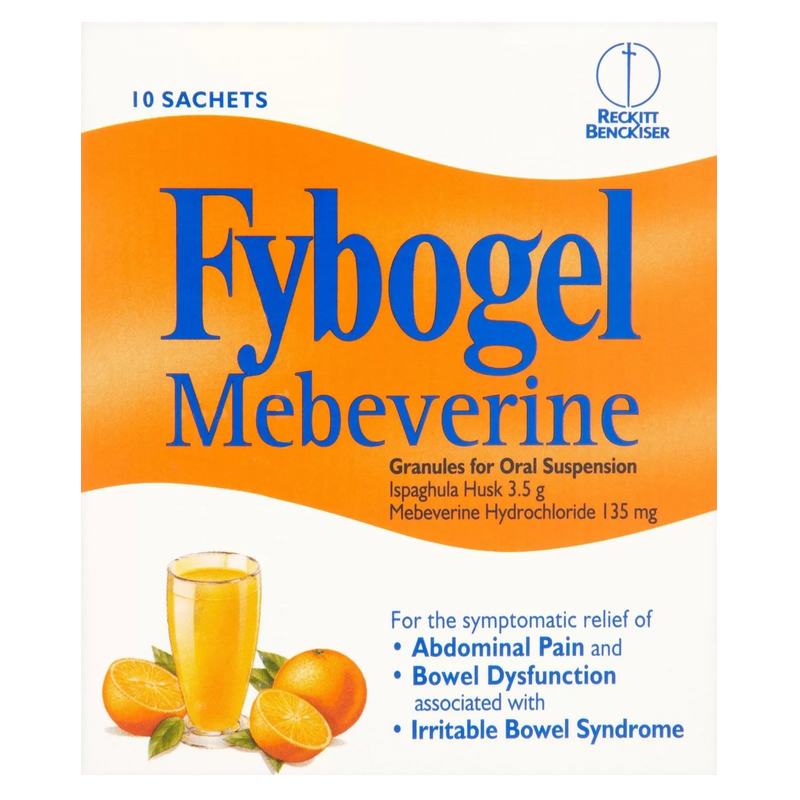 Fybogel Mebeverine 10 Sachets