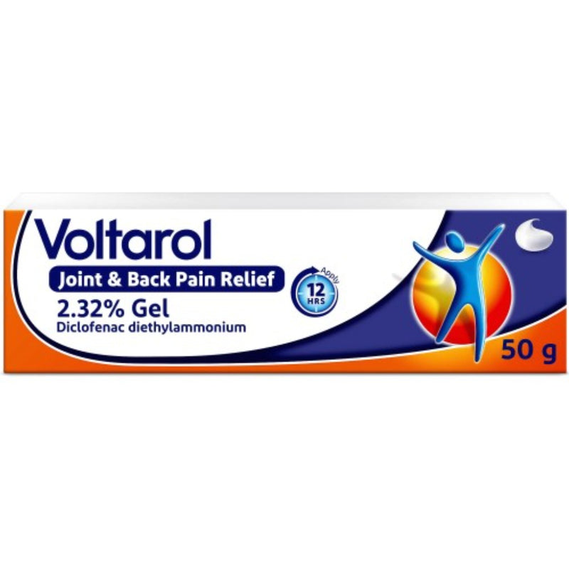 Voltarol Joint & Back Pain Relief 2.32% Gel 50g