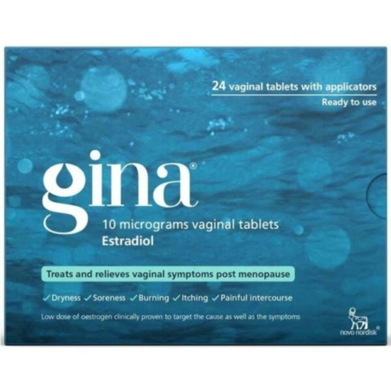 Gina 10 micrograms Vaginal Tablets 24s