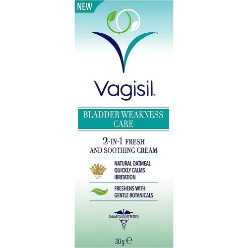 Vagisil Bladder Weakness 2-in-1 Cream 30G