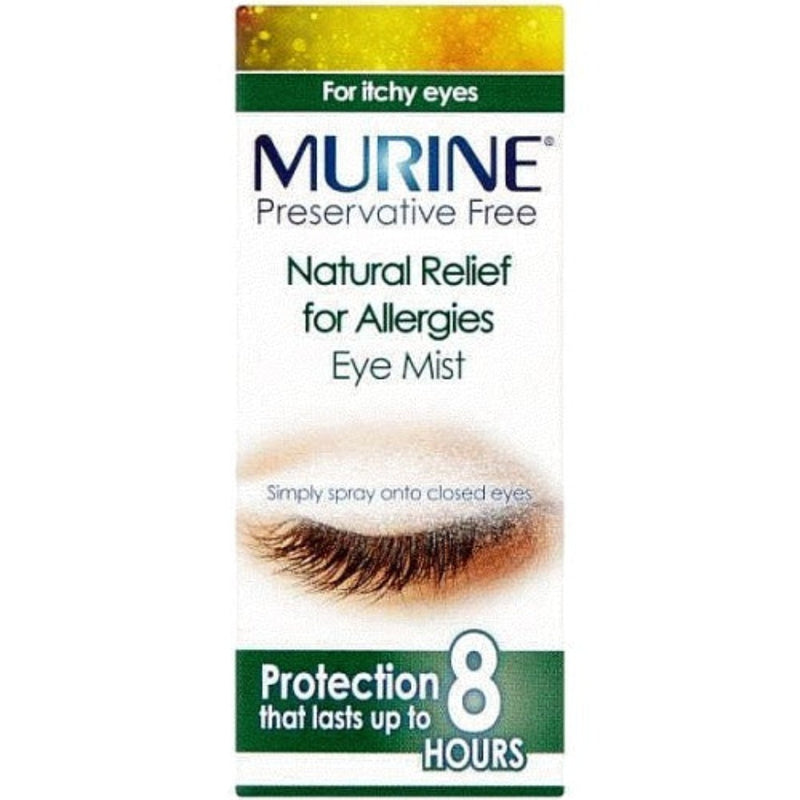 Murine Natural Relief Allergies Preservative Free Eye Mist 15ml