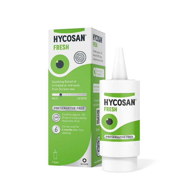 Hycosan Fresh Preservative Free Eye Drops 7.5ML
