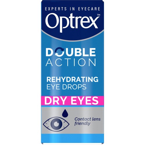 Optrex Double Action Rehydrating Dry Eye Drops 10ml