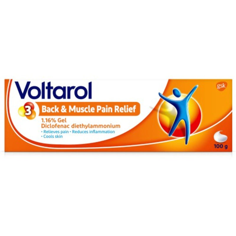 Voltarol osteoarthritis joint pain relief 1.16% gel 100g