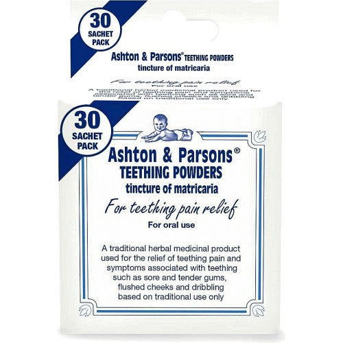 Ashton & Parsons Infant Teething Powders 30s
