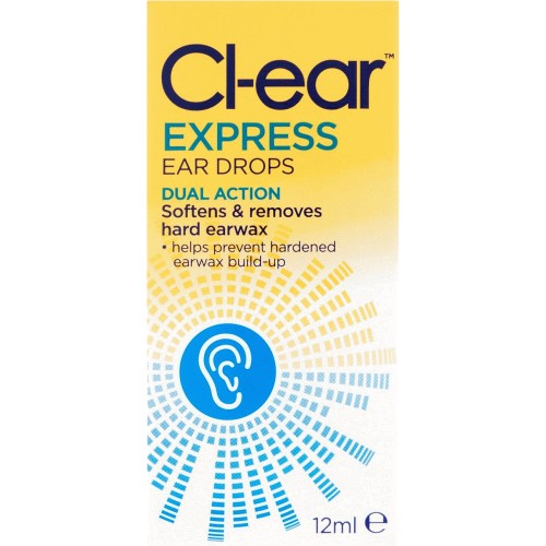 Cl-ear Ear Express Ear Drops 12ML