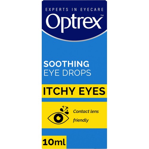 Optrex Itchy Eyes Soothing Eye Drops 10ml