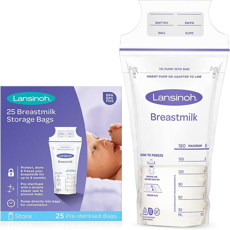 Lansinoh Breastmilk storage bags 25 Pieces