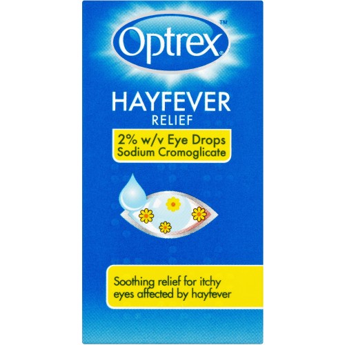 Optrex Hayfever Relief Eye Drops 10ml