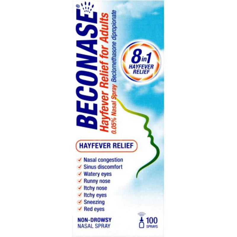 Beconase Allergy & Hayfever Relief Nasal Spray 100 Sprays