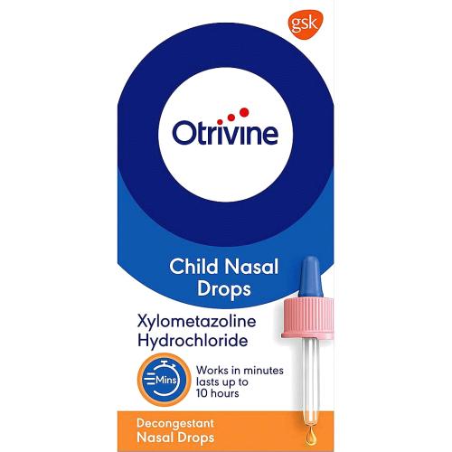 Otrivine Child Congestion Relief Nasal Drops 10ML