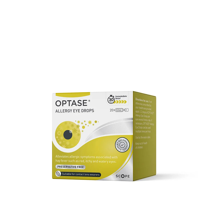 OPTASE Allergy Eye Drops 20 x 0.5ml