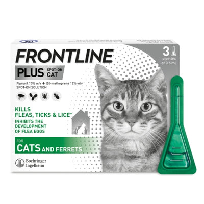 Frontline Plus Spot On Cat 3s