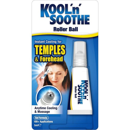 Kool N Soothe Pain Relief Temples & Forehead Roller Ball 5ML