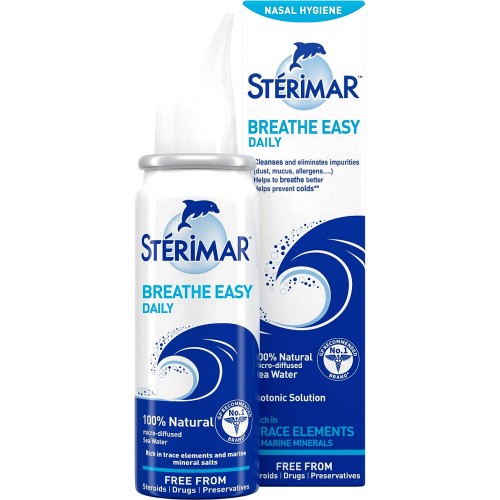 Sterimar Breathe Easy Daily Nasal Hygiene Spray 100ml