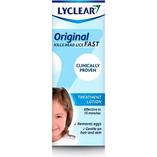 Lyclear Lotion Head Lice Treatment + Comb 100ML
