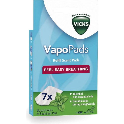 Vicks Comforting VapoPads Menthol Scent Pack of 7