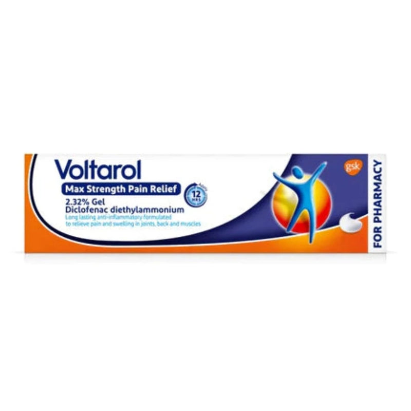 Voltarol Max Strength Pain Relief 2.32% Gel 50g