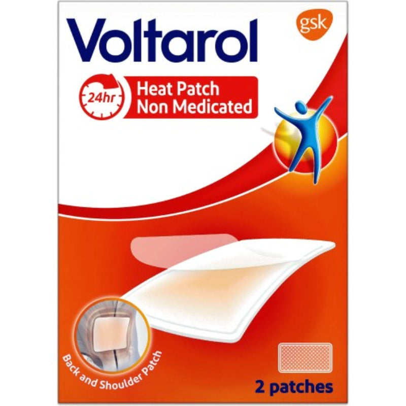 Voltarol Non-Medicated Heat Pain Relief 2 Patches