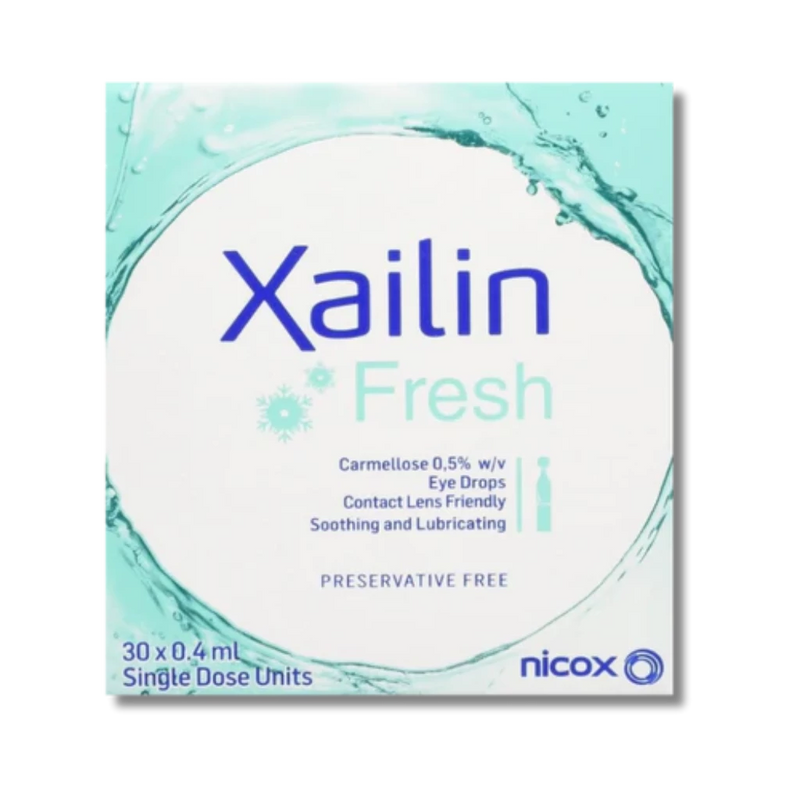 Xailin Fresh eye drops 30 x 0.4ml