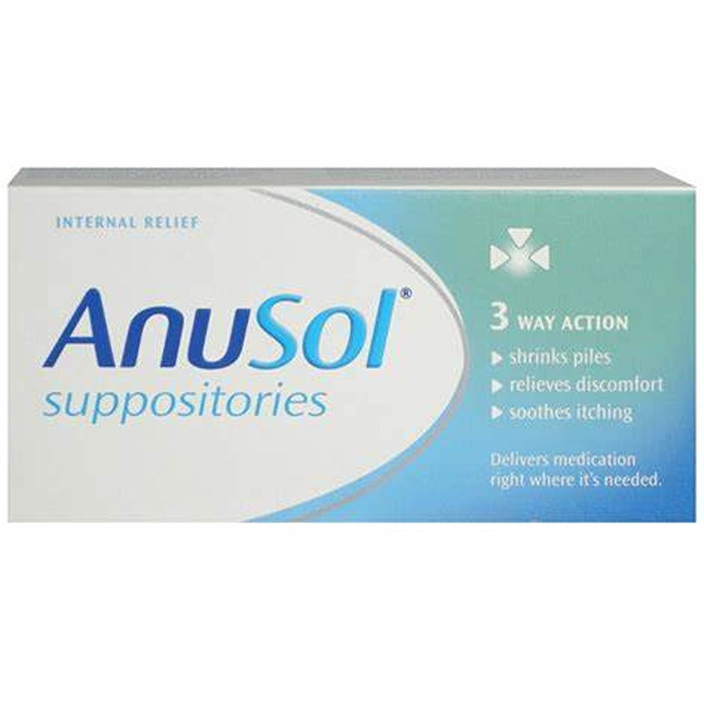 Anusol Components Anusol Suppositories 24s | Pharmacysaver