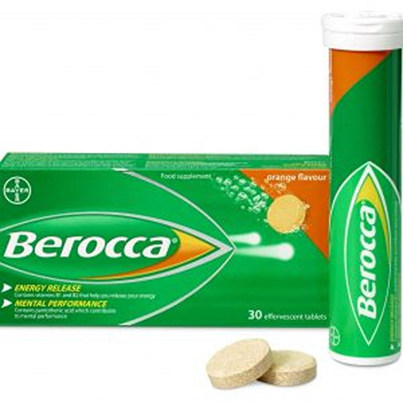 Berocca Orange Effervescent 30 tablets