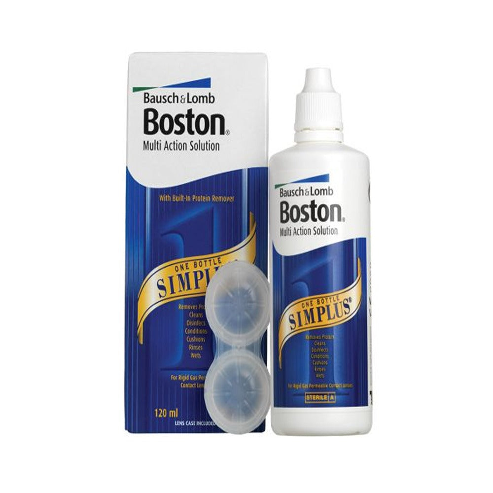 Boston Simplus Multi-Action Solution 120ml | Bausch & Lomb UK Ltd ...