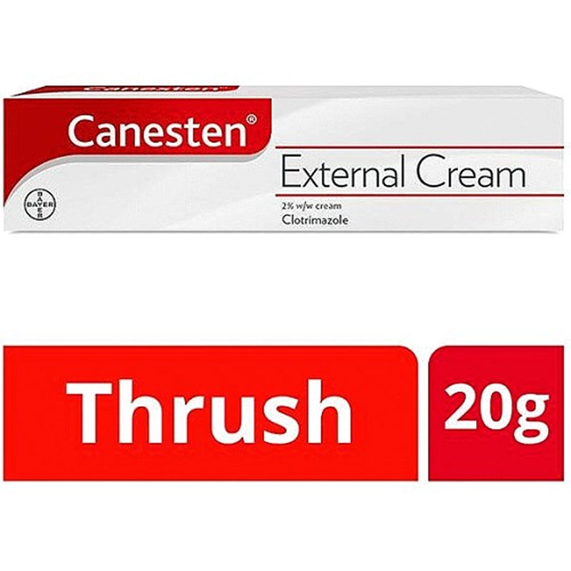 Canesten Thrush Cream External Contains Clotrimazole (2%w/w)