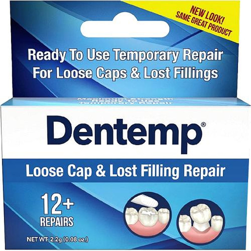 Dentemp Loose Cap & Lost Filling 12+ Repairs