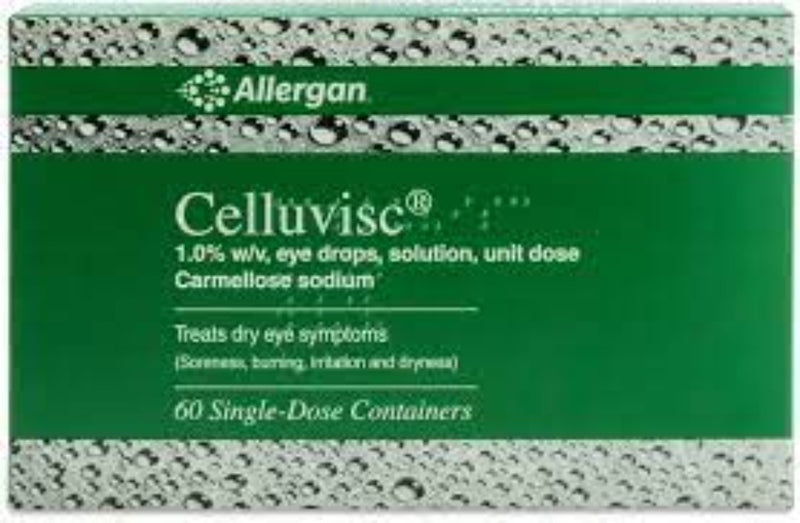 Celluvisc Eye Drops 1.0% 60 x 0.4ml