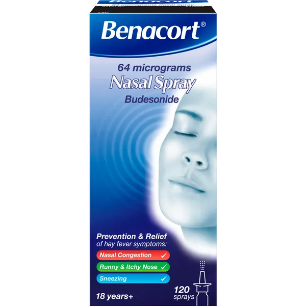 Benacort 64mcg Nasal Spray 120 Doses