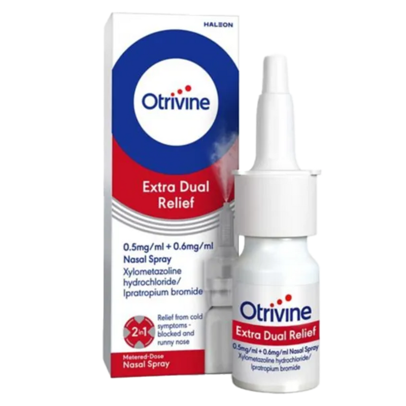 Otrivine Extra Dual Relief Nasal Spray 10ml