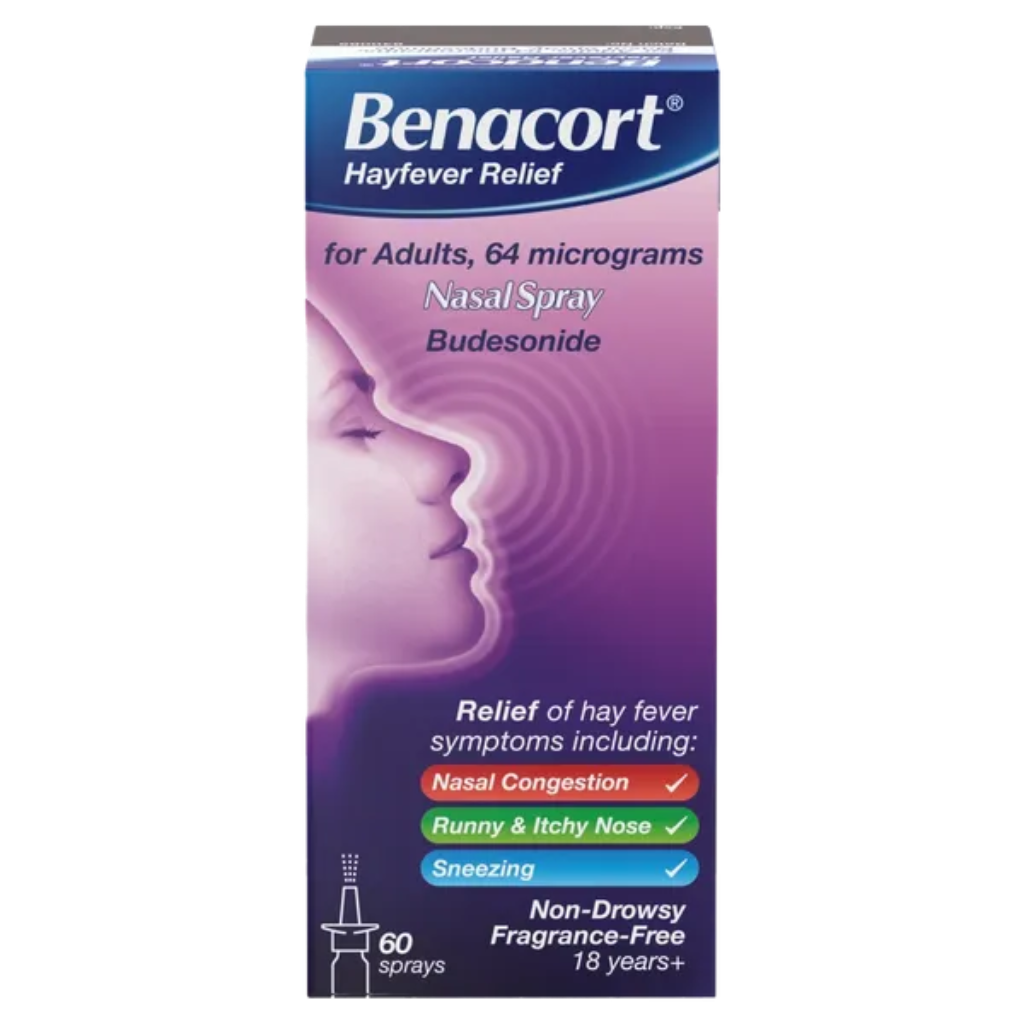 Benacort 64mcg Nasal Spray 60 Dose | Pharmacysaver