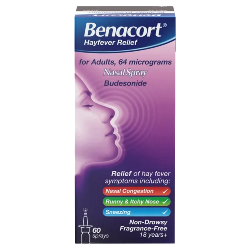 Benacort 64mcg Nasal Spray 60 Dose
