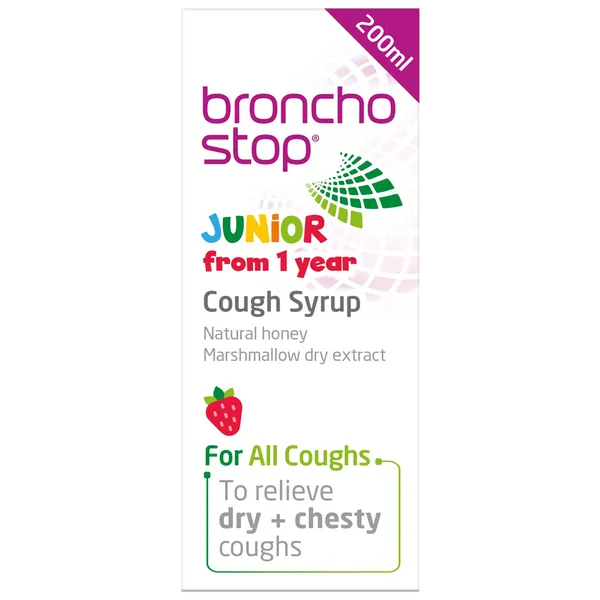 Bronchostop Junior Cough Syrup 200ml