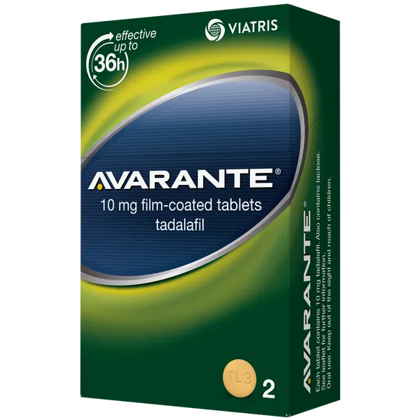 Avarante 10mg Film-Coated 2 Tablets