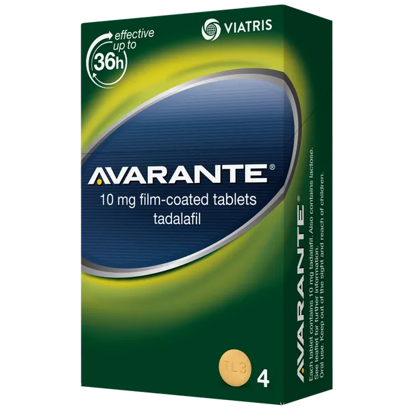 Avarante 10mg Film-Coated 4 Tablets