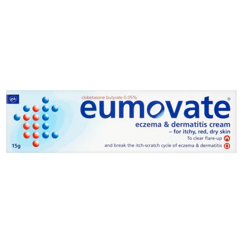 Eumovate Eczema & Dermatitis Cream 0.05% 15g