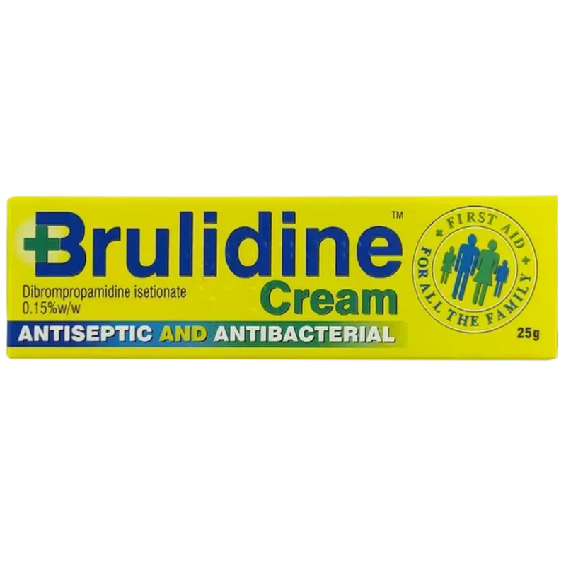 Brulidine Antiseptic and Antibacterial Cream 25g